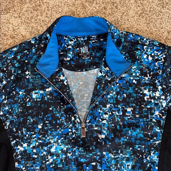 Tail long sleeve 1/4 zip golf shirt. - Picture 2 of 5